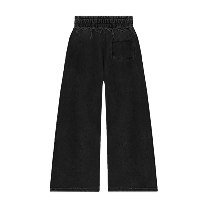 Black Signature Cult Collective Cropped Zip Up + Baggy Sweats (PRE ORDER)
