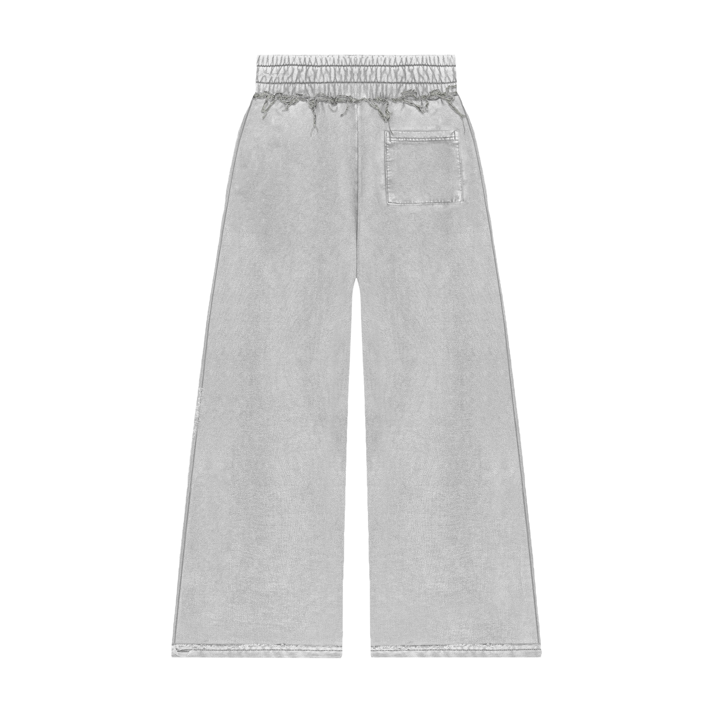 White Signature Cult Collective Cropped Zip Up + Baggy Sweats (PRE ORDER)
